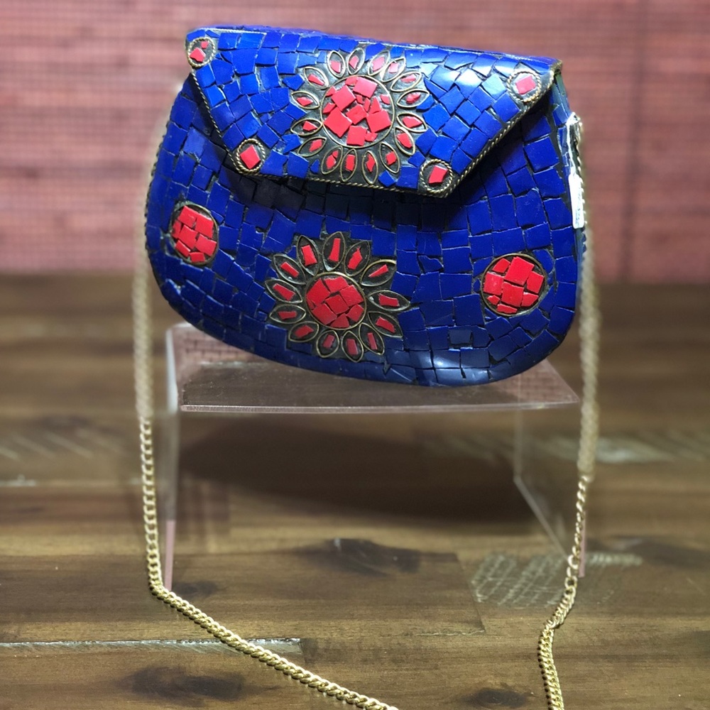 Mosaic tile purse